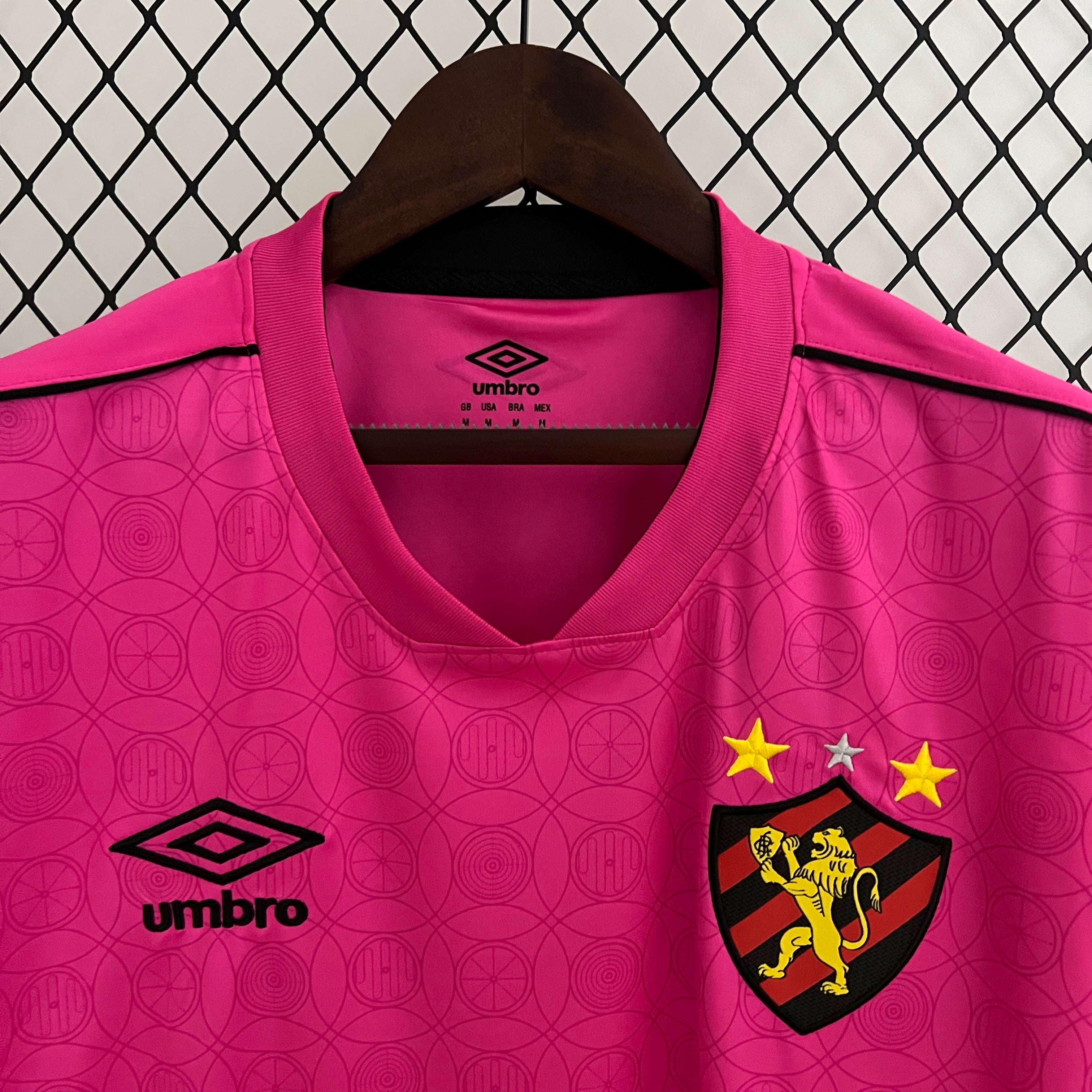 Camisola Sport Recife Rosa 2024/25