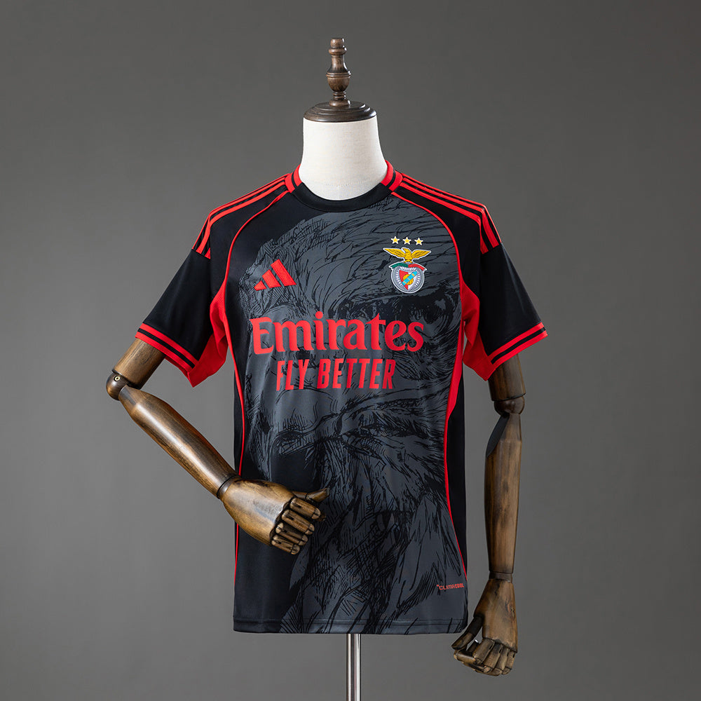 Camisola Benfica Away Preta 2026/27