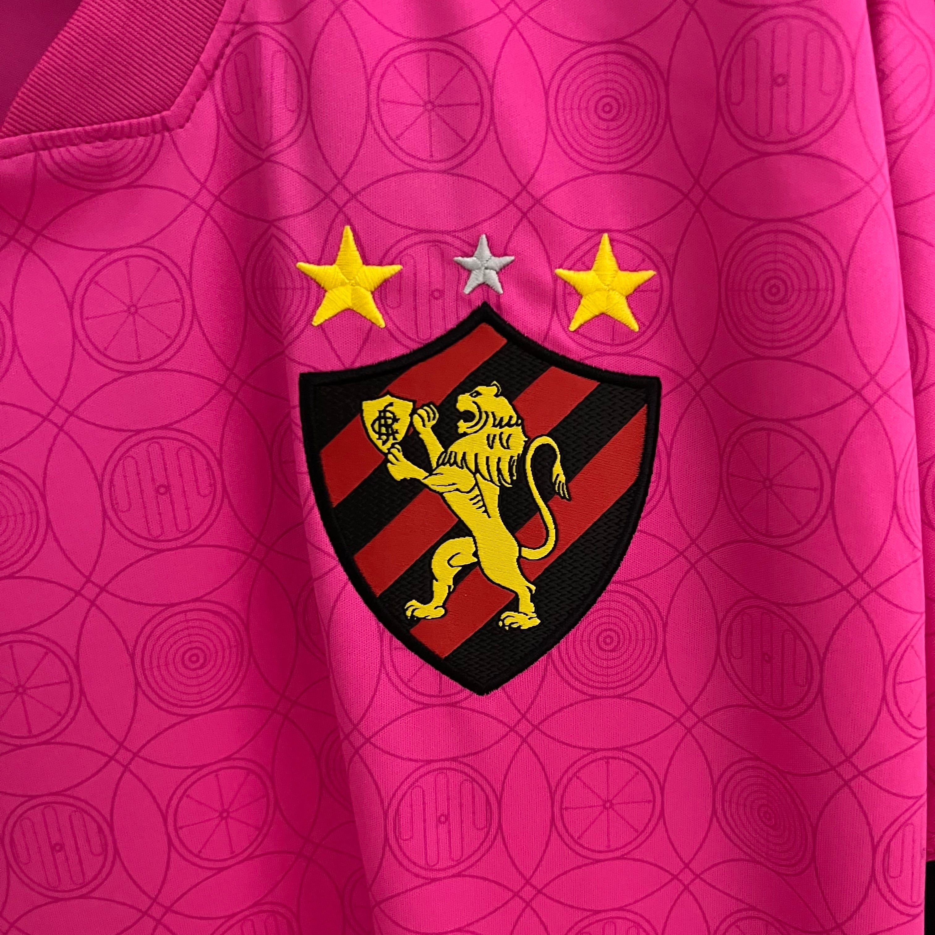 Camisola Sport Recife Rosa 2024/25
